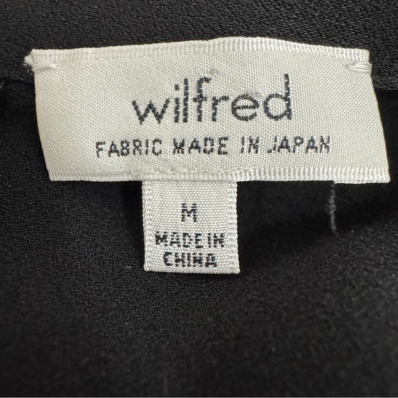 Wilfred Black Blouse supper party dress size M - Picture 7 of 12